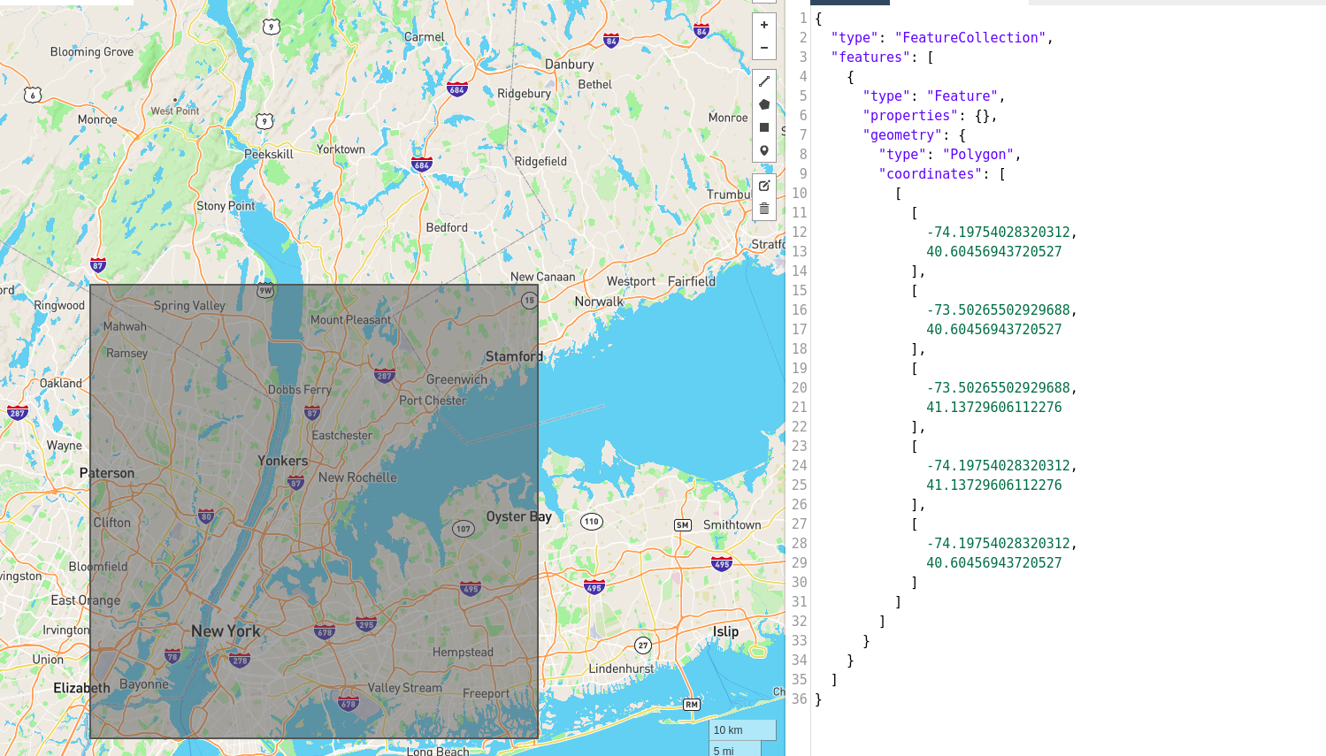 Example GeoJSON